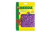 Kreatywne gry - SES Creative Iron-on Beads - Purple 1000pcs. - 00709