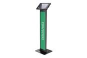 Uchwyt na monitor - Compulocks Galaxy Tab A9 Apex Enclosure Brandable Floor Stand Black - 140B11GAPX9B