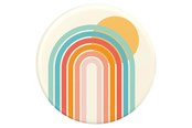 Telefon - Inne akcesoria - PopSockets PopGrip Original Rays for Days - 807063