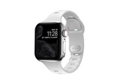 Smartwatch - akcesoria - Nomad Sport Slim Strap S/M - white - Apple Watch 9/8/7 (41mm)/6/SE/5/4 (40mm)/3/2/1 (38mm) - NM01142485