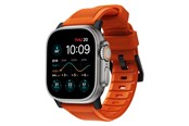 Smartwatch - akcesoria - Nomad Rugged Strap - orange/black - AW Ultra 2/1 (49mm) 9/8/7 (45mm)/6/SE/5/4 (44mm)/3/2/1 (42mm) - NM01217985
