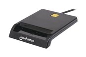 Przechwytywanie audio i wideo - IC INTRACOM Manhattan USB-a Contact Smart Card Reader - 102049