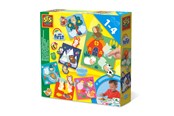 Zabawki dla niemowląt - SES Creative My First - Where do I live? Sticking animals - 14401