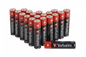 Bateria - Verbatim battery - 20 x AAA / LR03 - Alkaline - 49876