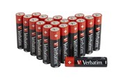 Bateria - Verbatim battery - 20 x AA / LR06 - Alkaline - 49877