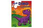 Kreatywne gry - Mondikaarten My Dino Coloring Book 96pages. - 9789088201455