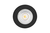 Lampy - HiluX D1 Gen3 - Full Spectrum LED Recessed spot - 2.8W - Ra97 2700K - Black - 5714255010046