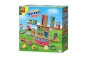 Zabawki drewniane - SES Creative Wooden Balance Boat - 02309