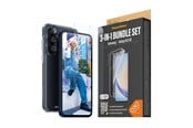 Telefon - Pokrowiec i etui - PanzerGlass 3-in-1 Protection Pack Samsung Galaxy A35 5G | Ultra-Wide Fit w. EasyAligner - PANZERB0469+7357