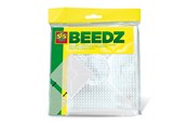 Kreatywne gry - SES Creative Iron-On Beads Connecting Boards White - 00787
