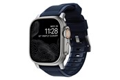 Smartwatch - akcesoria - Nomad Rugged Strap - atlantic blue/silver - AW Ultra 2/1 49mm 9/8/7 45mm/6/SE/5/4 44mm/3/2/1 42mm - NM01296485