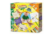 Kreatywne gry - SES Creative I Learn Dinosaurs Craft Set - 14630