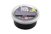 Klocki konstrukcyjne - Silk Clay - Black 40gr. - 79102