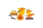 Zabawki na zewnatrz - Cavallino Toys Cavallino Bucket with Masonry Set 7 pcs. - 1367CN01