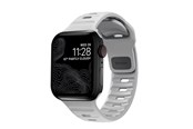 Smartwatch - akcesoria - Nomad - Sport Band - 44mm/42mm | M/L | Lunar Gray | FKM | V2 - NM01958185