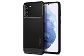 Telefon - Pokrowiec i etui - Spigen Rugged Armor - black - Galaxy S21 - ACS02421