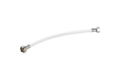 Toalety, siedzenia, bidety i czesci zamienne - Neoperl Connection hose PVC 3/8" x 1/2" x 400 mm, white - 86379302040