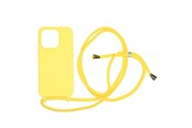 Telefon - Pokrowiec i etui - Mobile Origin Lanyard Case - yellow - iPhone 15 Pro - LYC-S-YLW-15PRO