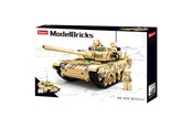 Klocki konstrukcyjne - Sluban Battle Tank - M38-B0790