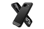 Telefon - Pokrowiec i etui - Spigen Rugged Armor - matte black - Google Pixel 8a - ACS07259