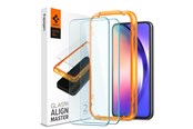 Telefon - szklo ochronne - Spigen Glass tR AlignMaster Clear 2 Pack - Samsung Galaxy A54 5G - AGL05966