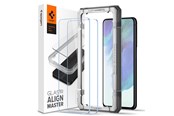 Telefon - szklo ochronne - Spigen Glas.tR AlignMaster 2 Pack - Samsung Galaxy S21 FE 5G - AGL03088
