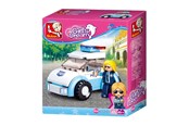 Klocki konstrukcyjne - Sluban Girl's Dream Beach Police - M38-B0600B