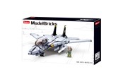 Klocki konstrukcyjne - Sluban Modern Jet Fighter - M38-B0755