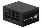 Zasilacz do komputera - Corsair SF Series SF1000 (2024) Zasilacz do komputera - 1000 Watt - 92 mm - ATX 3.1 - 80 Plus 80+ Platinum - CP-9020257-EU