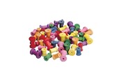 Artykuly Artystyczne & Rzemieslnicze - Colorations - Colored Wooden Bobbins Set of 50 - CHCSPOOL
