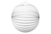Pokój dziecięcy - Globos Paper Lantern Round White 25cm - 6272