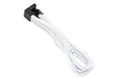 Kabel zasilajacy (wewnetrzny) - DUTZO Sleeved PCI-E 12V-2x6 kabel przedłużający - lock pin down - Biały - DSC-PE12V2X6-PD-30-WHT