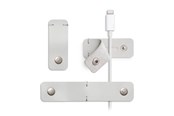 Zarzadzanie kablami - Twelve South CableSnap Stay - Dove Grey - TS-2218