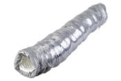 Ventilation - Duka Flex hose with insulation Ø127x4000 mm white - 109629