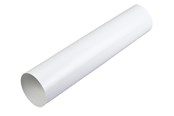 Ventilation - Duka Ventilation pipe Ø100 x 1000 mm white - 108783