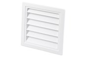 Ventilation - Duka Jalousie grid Type 63.3 150 x 150 mm white - 109031