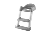 Akcesoria dla niemowląt - Babytrold Toilet trainer White/grey - 19-18H