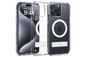 Telefon - Pokrowiec i etui - Spigen Caseology Capella MagSafe Kickstand - clear white - iPhone 15 Pro - ACS06757