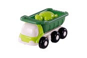Zabawki na zewnatrz - Cavallino Toys Cavallino Beach Dump Truck with 4 Sand Shapes Green - 9145SF01