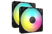 Wentylator obudowy - Corsair RS140 ARGB 2-pack - Wentylator obudowy - 140mm - Czarny ze światłem RGB - 36 dBA - CO-9050183-WW