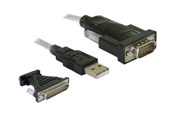 Adapter Sieciowy (karta sieciowa, serwer druku, itp.) - DeLOCK - serial adapter - USB - RS-232 - 61308