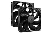 Wentylator obudowy - Corsair RS140 - dual-pack - Wentylator obudowy - 140mm - Czarny - 36 dBA - CO-9050191-WW