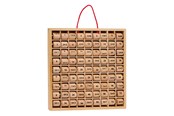 Zabawki drewniane - Small Foot - Wooden Multiplication Table 1x1 - 3459