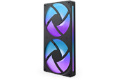 Wentylator obudowy - NZXT F240 RGB CORE UNIBODY - 240mm - Wentylator obudowy - 120mm - Czarny - 30 dBA - RF-U24HF-B1
