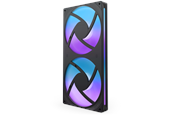 Wentylator obudowy - NZXT F280 RGB CORE UNIBODY - 280mm - Wentylator obudowy - Czarny - 30 dBA - RF-U28HF-B1