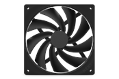 Wentylator obudowy - NZXT F140Q V2 Quiet Airflow - Wentylator obudowy - 140mm - Czarny - 25 dBA - RF-Q14SF-B2