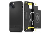 Telefon - Pokrowiec i etui - Spigen Rugged Armor MagSafe - matte black - iPhone 14 - ACS05036