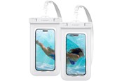 Telefon - Pokrowiec i etui - Spigen Aqua Shield WaterProof Case A601 2 Pack - white - ACS06013
