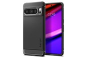 Telefon - Pokrowiec i etui - Spigen Rugged Armor - matte black - Google Pixel 8 Pro - ACS06314