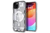 Telefon - Pokrowiec i etui - Spigen Ultra Hybrid MagSafe - zero one white - iPhone 15 Plus - ACS07035